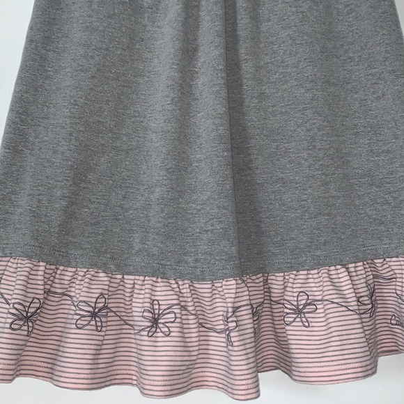 Calvin Klein Jeans 4 Gray & Pink Short Sleeve Dress 💕 - Picture 5 of 11